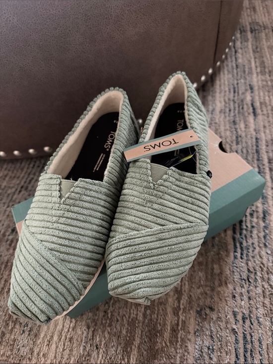 Toms Shoes - TOMS Women's Corded Slip-On Espadrilles in Sage